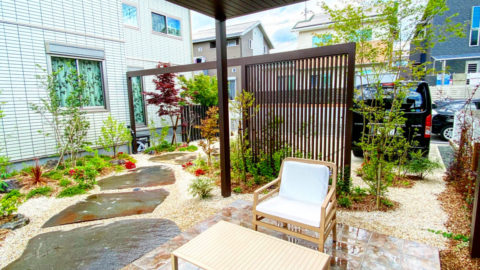 富士宮市　「暮らしを豊かに」離れのあるアウトドアリビング