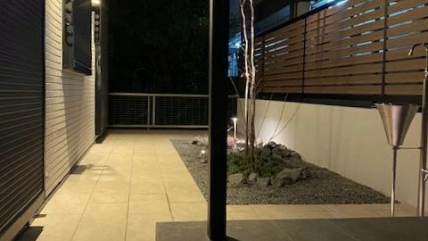 沼津市 「モダンガーデンリビング」使われなかったお庭を高級感のある庭へリフォーム