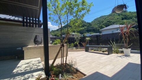 部屋から見える景色について