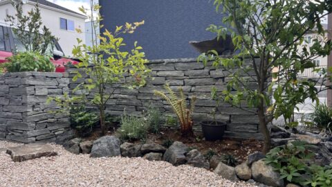 三島市ガーデン　「ポタジェのある庭」駐車場をポタジェのあるお庭へリフォーム