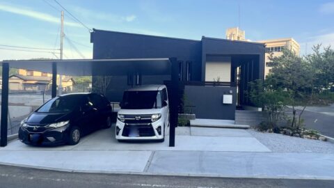 伊豆市外構 「スタイリッシュなモダンエクステリア」